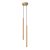 Pendant lamp PASTELO 2 gold