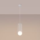 Pendant lamp BRINA 1 white