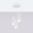 Pendant lamp BRINA 3P white