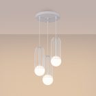 Pendant lamp BRINA 3P white