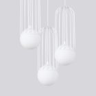 Pendant lamp BRINA 3P white