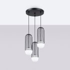 Pendant lamp BRINA 3P black