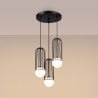 Pendant lamp BRINA 3P black