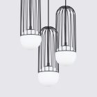 Pendant lamp BRINA 3P black