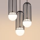 Pendant lamp BRINA 3P black