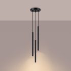 Pendant lamp ARCHE 3P black