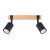 Ceiling lamp FAGER 2 black