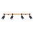 Ceiling lamp FAGER 4L black