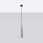 Pendant lamp ELECTRA concrete
