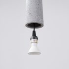 Pendant lamp ELECTRA concrete