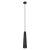 Pendant lamp ELECTRA black concrete
