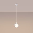 Pendant lamp HYPERION 1 white