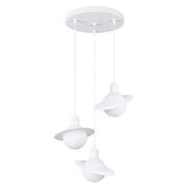 Pendant lamp HYPERION 1 white