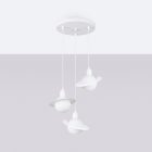 Pendant lamp HYPERION 1 white