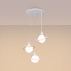 Pendant lamp HYPERION 1 white
