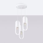 Pendant lamp NICUS 1 white