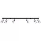 Ceiling lamp WINX 6L black/chrome