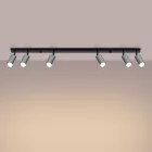 Ceiling lamp WINX 6L black/chrome