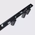 Ceiling lamp WINX 6L black/chrome