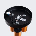 Ceiling lamp WINX 3P black/cooper