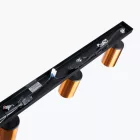 Ceiling lamp WINX 4L black/cooper