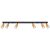 Ceiling lamp WINX 6L black/cooper