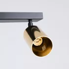 Ceiling lamp WINX 6L black/gold