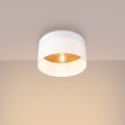 Ceiling lamp TELESTO white/light brown