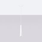 Pendant lamp PRYSM 1 white