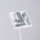 Pendant lamp PRYSM 1 white