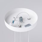 Pendant lamp PRYSM 3P white