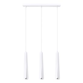 Pendant lamp PRYSM 3L white