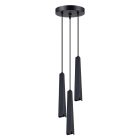Pendant lamp PRYSM 3P black