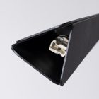 Pendant lamp PRYSM 3P black