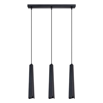Pendant lamp PRYSM 3L black