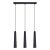 Pendant lamp PRYSM 3L black