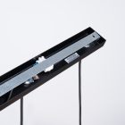 Pendant lamp PRYSM 3L black