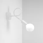 Wall lamp LOOP white