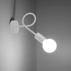 Wall lamp LOOP white
