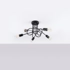 Chandelier LOOP 5 black