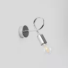 Wall lamp LOOP chrome