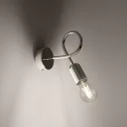 Wall lamp LOOP chrome