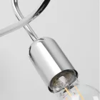 Wall lamp LOOP chrome