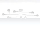Chandelier VECTOR 8 white