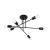 Chandelier NORAH 6R black