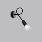 Wall lamp LEVAR black