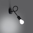 Wall lamp LEVAR black