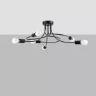 Chandelier LEVAR 6 black