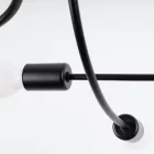 Chandelier LEVAR 6 black