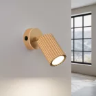 Fali lámpa KARBON arany színű kapcsolóval